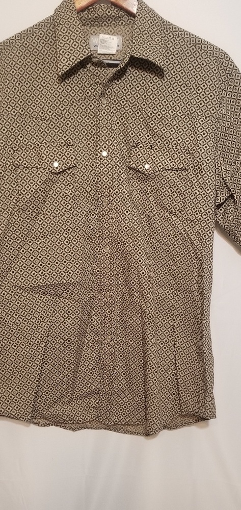 Wrangler sz Large mens button down